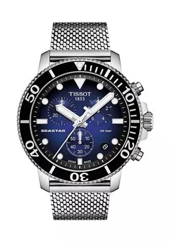 商品Tissot|Mens Seastar 1000 Chronograph Watch,价格¥3975,第1张图片