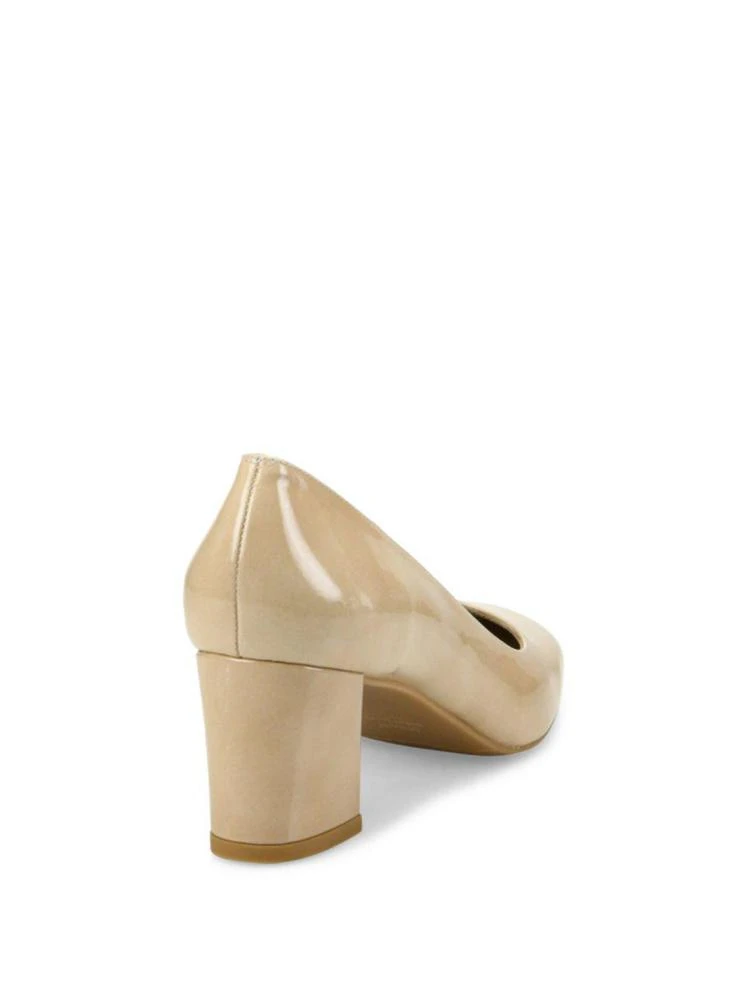 商品Stuart Weitzman|Stuart Weitzman - Marymid Leather Block Heel Pumps,价格¥1126,第2张图片详细描述