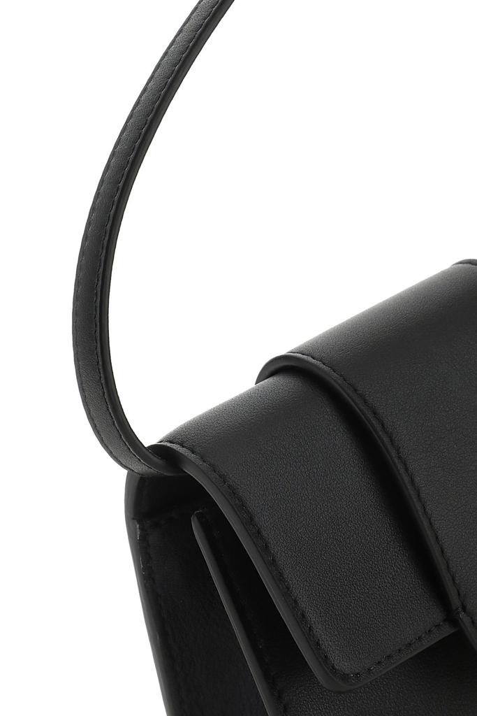 Black leather mini Medusa Biggie crossbody bag商品第3张图片规格展示