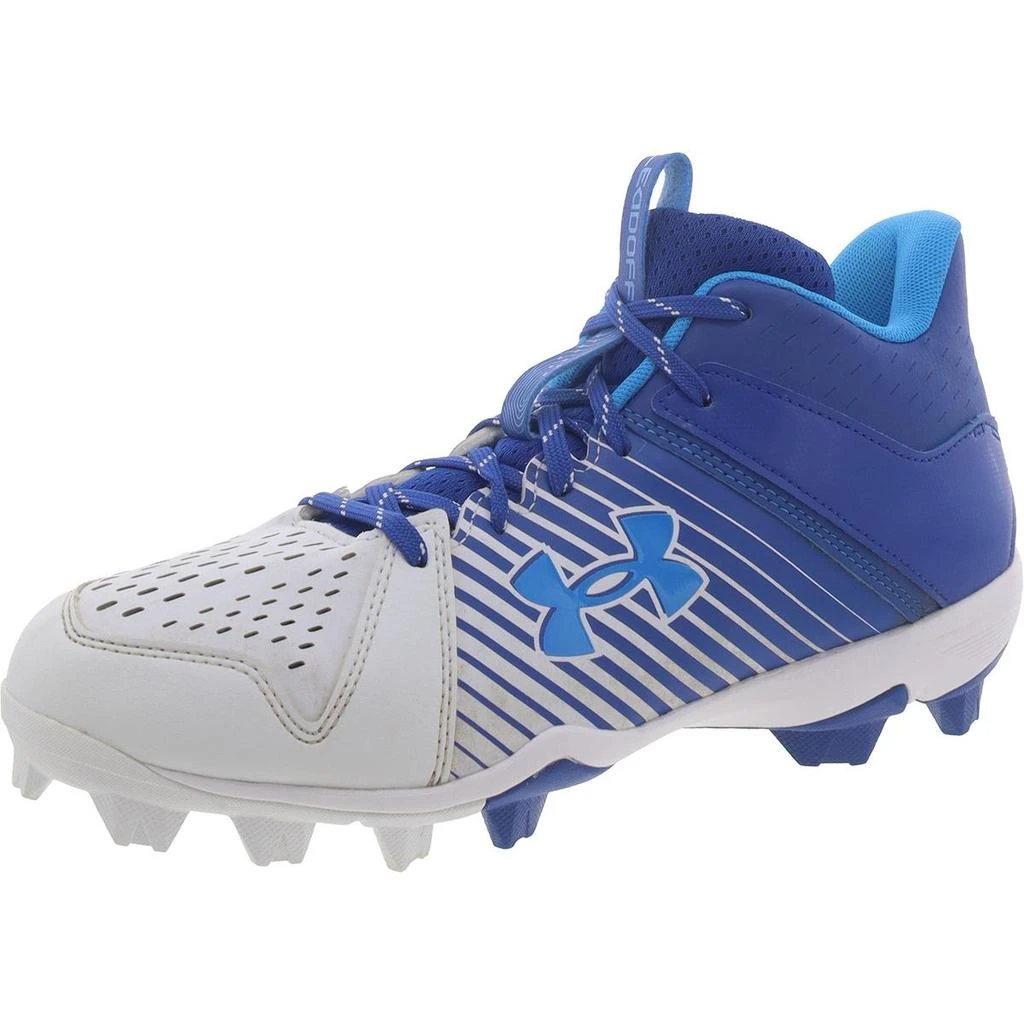 商品Under Armour|Under Armour Mens Leadoff Mid RM Leather Cleat Baseball Shoes,价格¥132,第1张图片