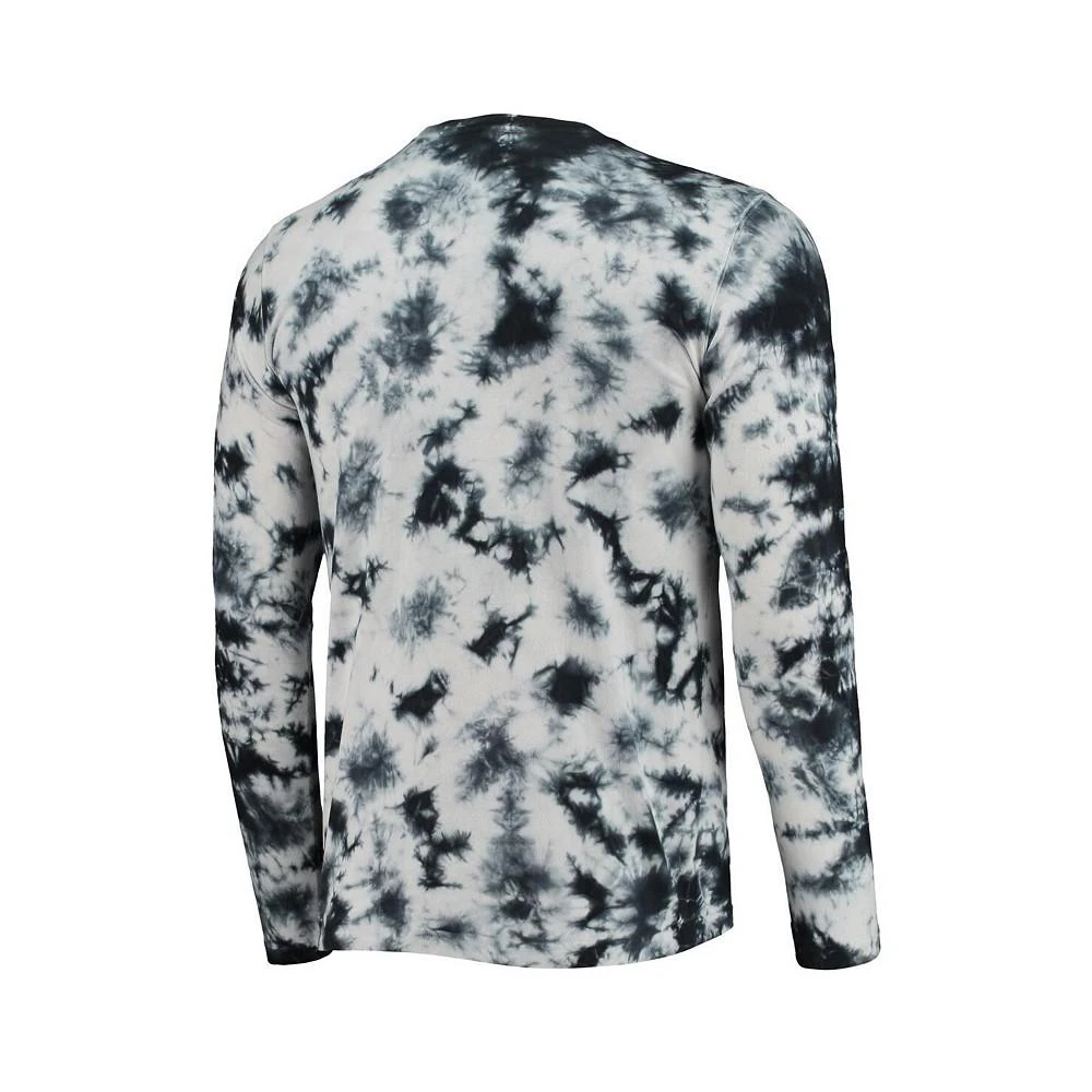 商品New Era|Men's Black Washington Football Team Tie-Dye Long Sleeve T-shirt,价格¥377,第3张图片详细描述