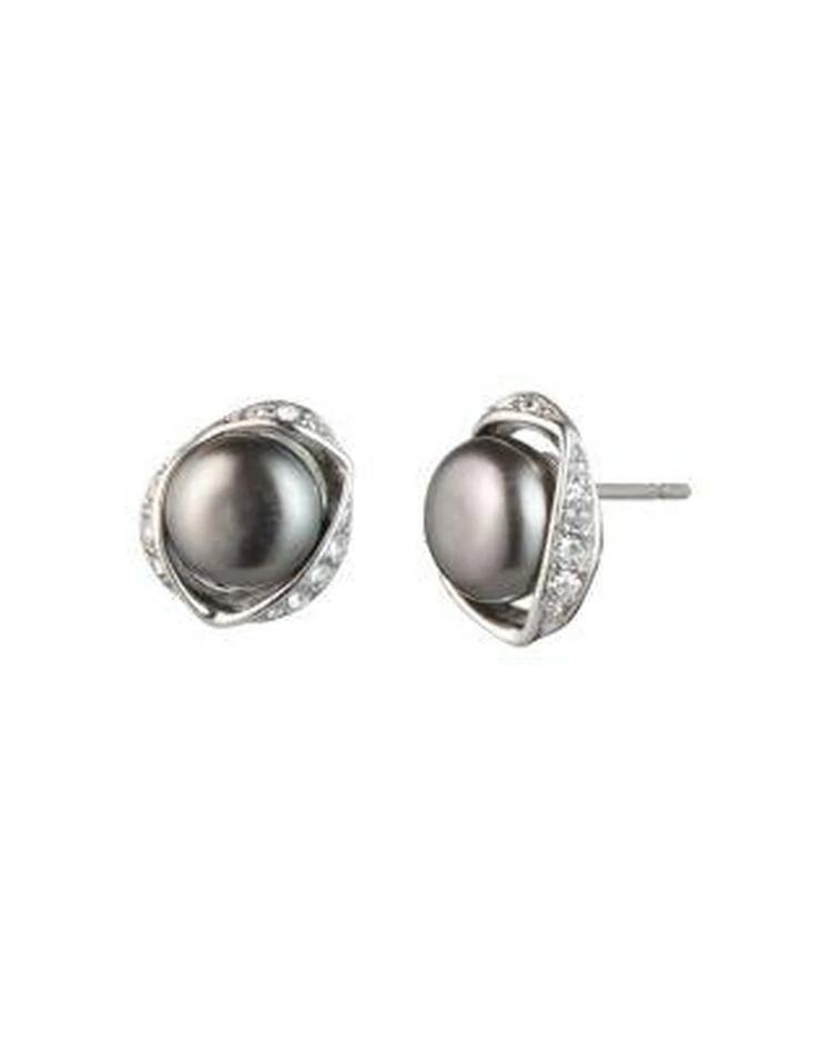 商品Carolee|Cultured Freshwater Pearl Stud Earrings,价格¥299,第1张图片