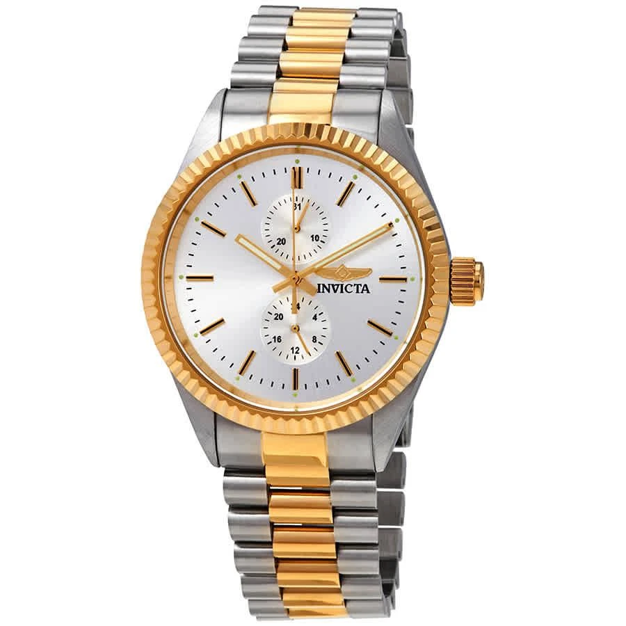 商品Invicta|Invicta Specialty Silver Dial Two-tone Mens Watch 29422,价格¥403,第1张图片