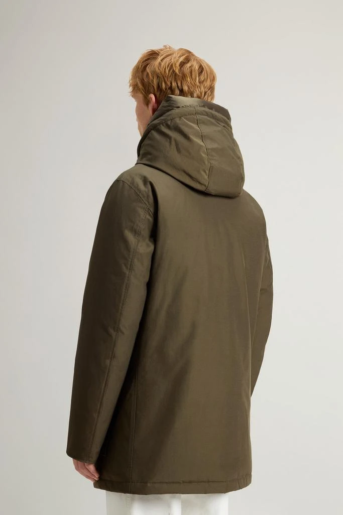 商品Woolrich|Arctic Parka in Ramar Cloth - Men - Beige,价格¥4827,第3张图片详细描述