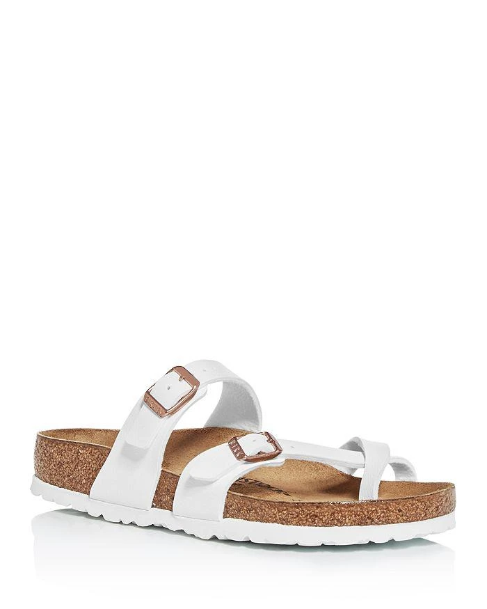 商品Birkenstock|Women's Mayari Buckled Slide Sandals,价格¥748,第1张图片