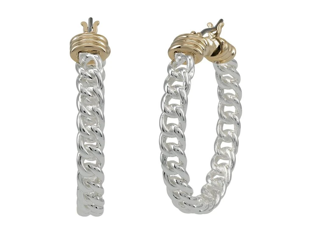 商品Ralph Lauren|30 mm Chainlink Hoop Earrings,价格¥226,第1张图片