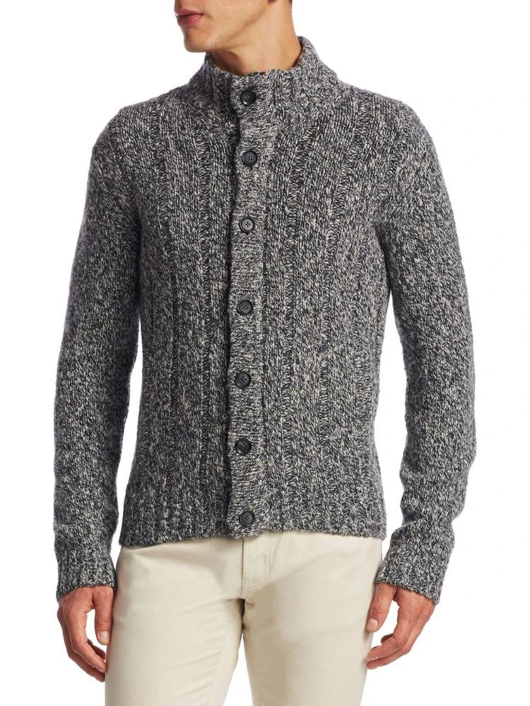 商品Saks Fifth Avenue|COLLECTION Trapper Button-Front Wool Cardigan,价格¥1868,第1张图片