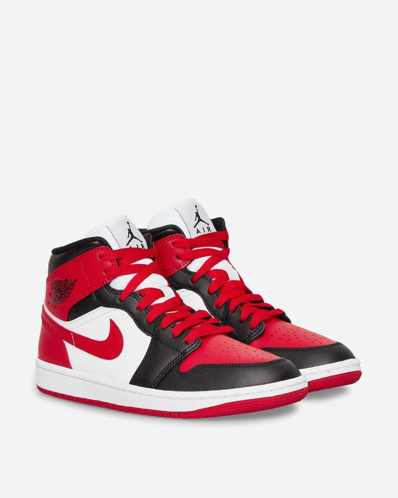 商品Jordan|WMNS Air Jordan 1 Mid Sneakers Red,价格¥567,第3张图片详细描述