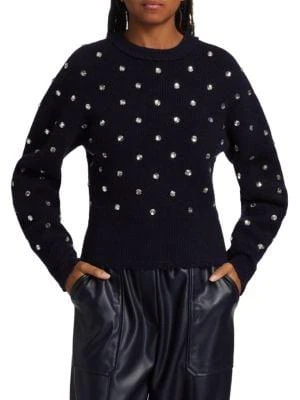 商品3.1 Phillip Lim|Embellished Crewneck Sweater,价格¥2084,第1张图片