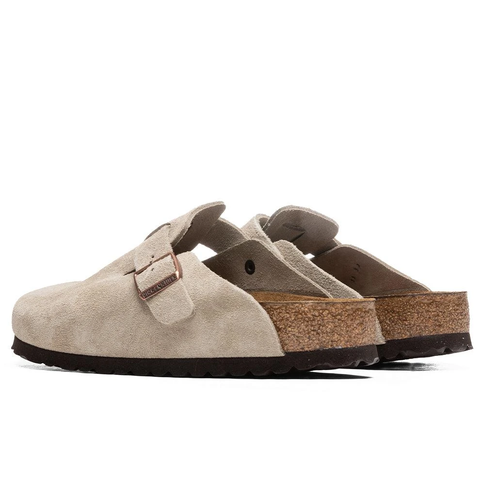 商品Birkenstock|Wide Boston Soft Footbed - Taupe,价格¥1207,第3张图片详细描述