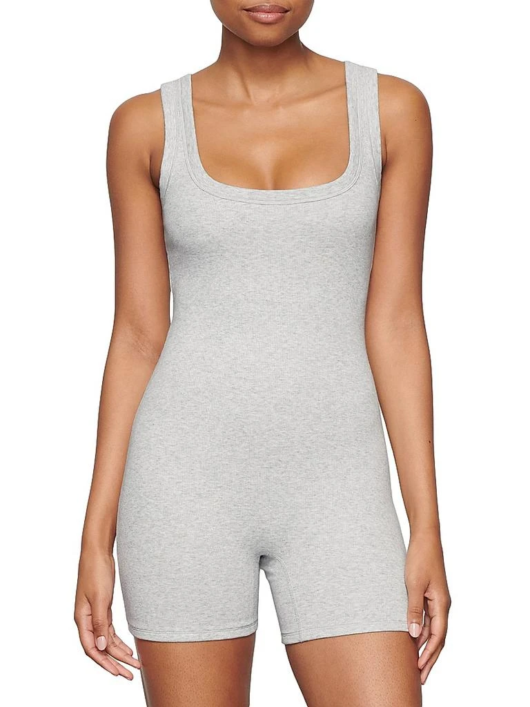 商品SKIMS|Cotton Rib Onesie Bodysuit,价格¥587,第3张图片详细描述