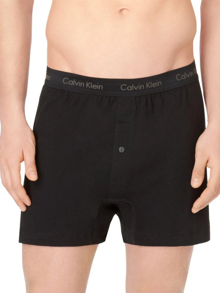商品Calvin Klein|3-Pack Cotton Classic Knit Boxers,价格¥299,第1张图片