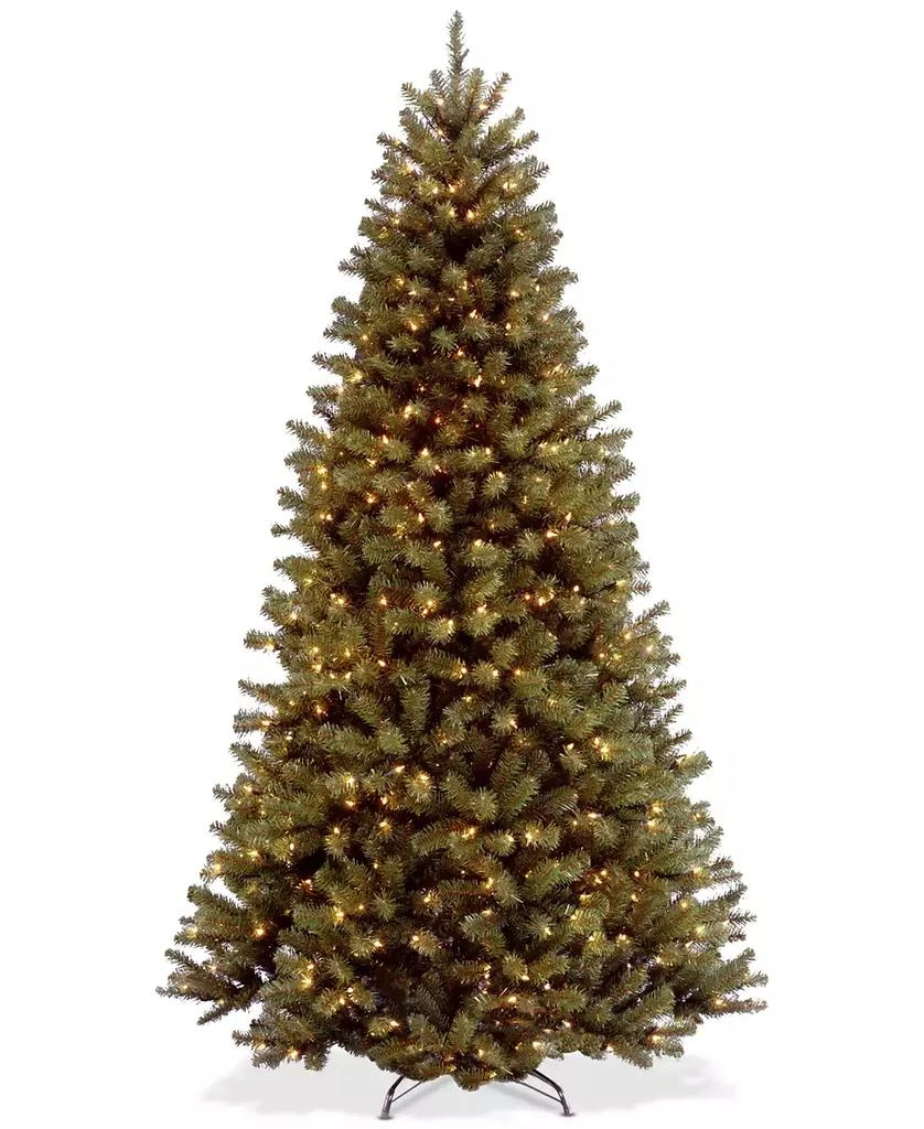 商品National Tree Company|9' North Valley Spruce Hinged Tree With 700 Clear Lights,价格¥2680,第1张图片
