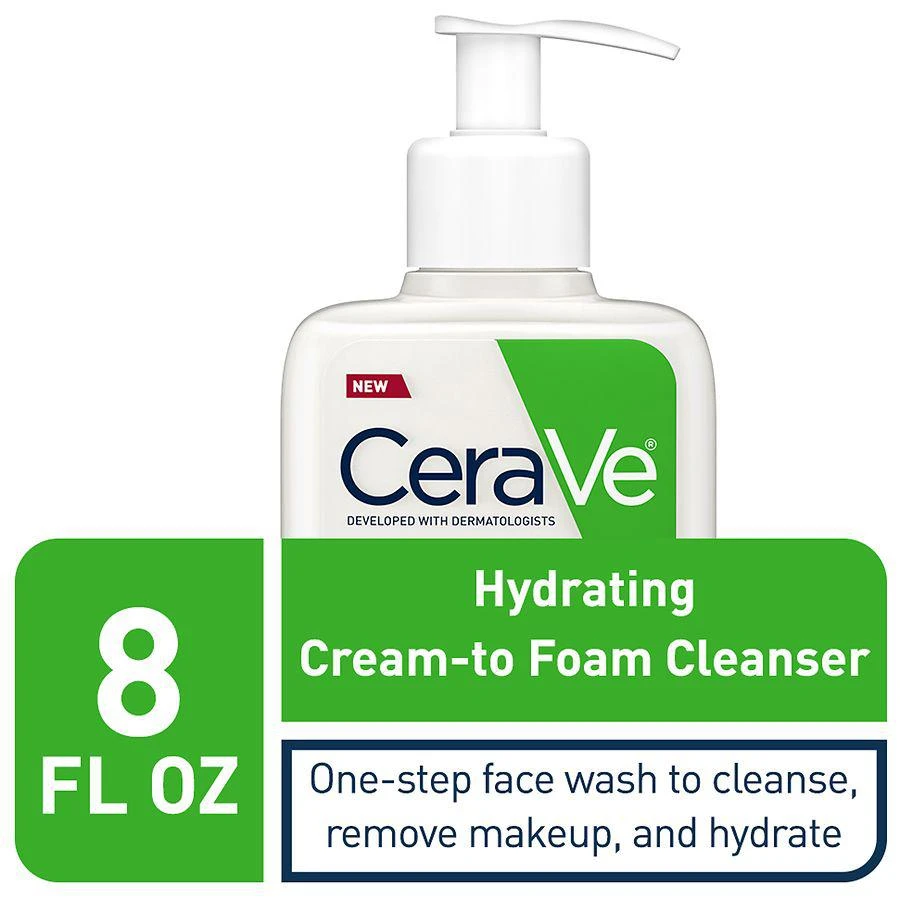 Hydrating Cream-to-Foam Face Cleanser, Normal to Dry Skin 商品