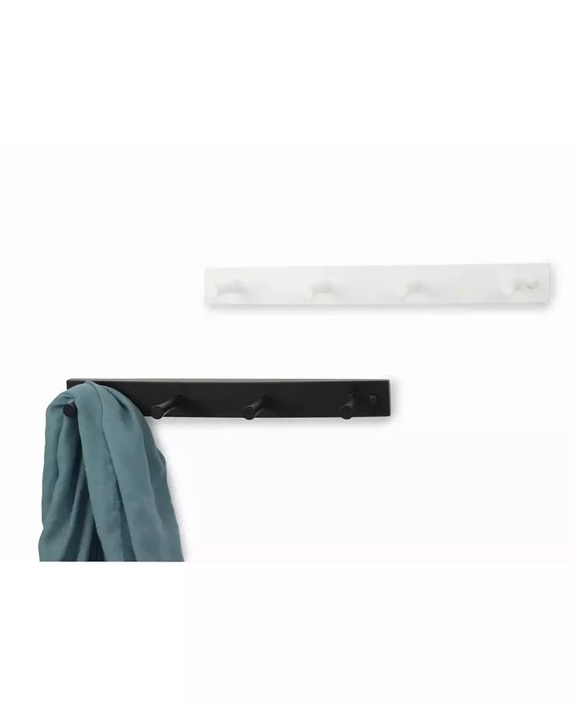 Diversified Wall-Mounted 4 Peg Wood Hook Rack 商品