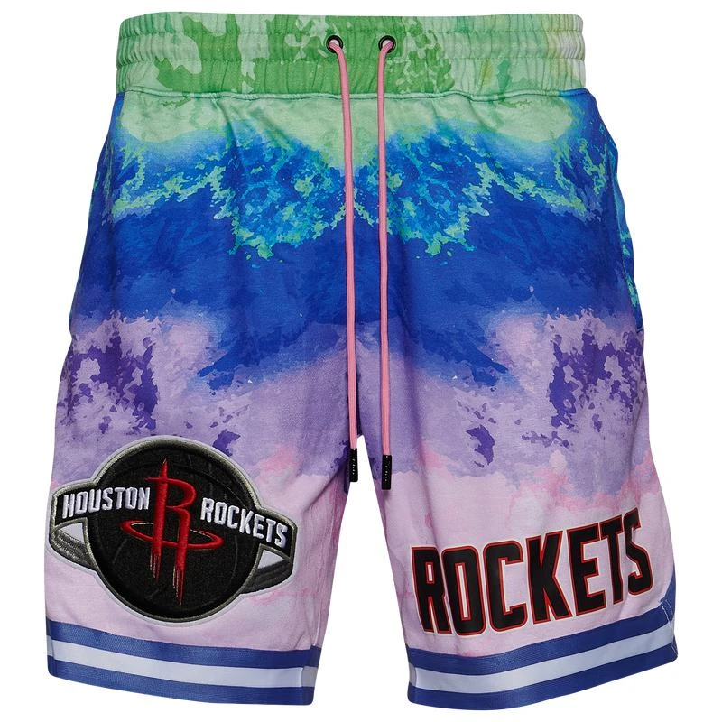 商品Pro Standard|Pro Standard Rockets NBA Dye Shorts - Men's,价格¥484,第2张图片详细描述