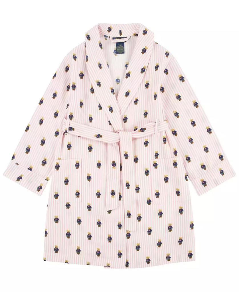 商品Ralph Lauren|Big Girls Polo Bear Robe,价格¥248,第1张图片