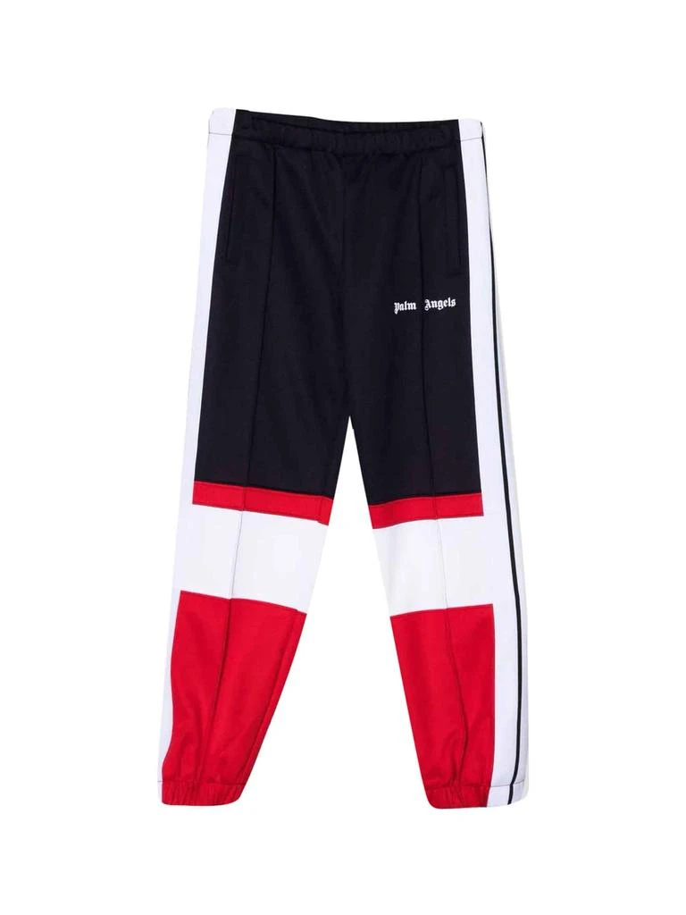 商品Palm Angels|Palm Angels Boy Sweatpants With Color-block Design,价格¥2507,第1张图片