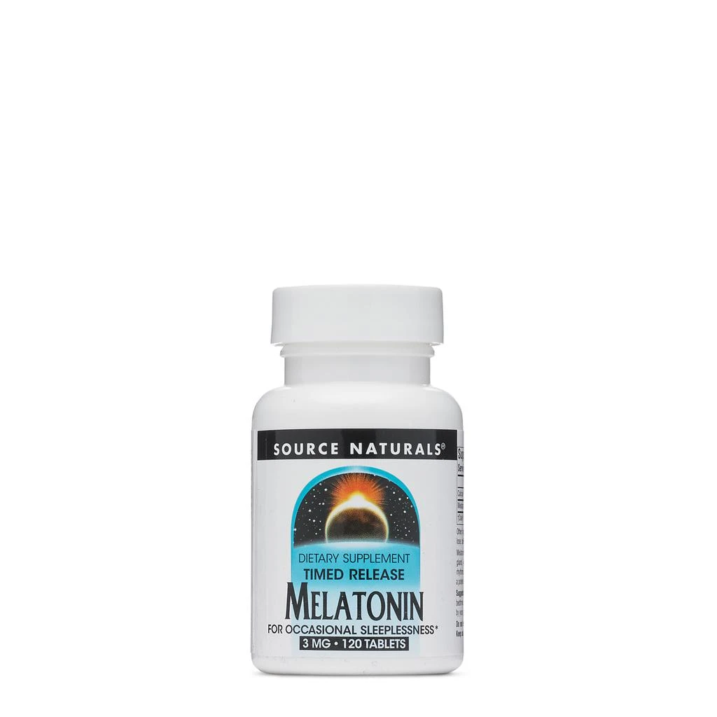 商品Source Naturals®|褪黑素 3mg 120片,价格¥142,第1张图片