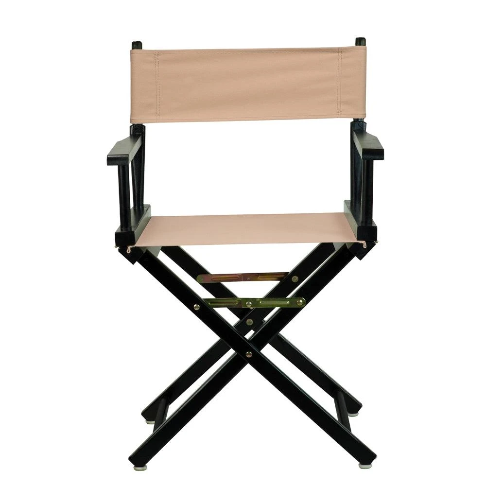 商品Casual Home|18" Director's Chair Black Frame-Tan Canvas,价格¥853,第1张图片