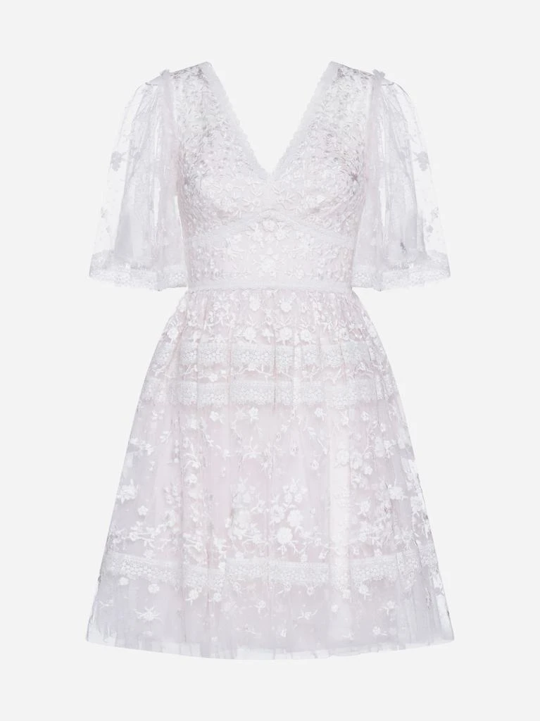 商品Needle & Thread|sweetheart lace mini dress,价格¥2895,第1张图片