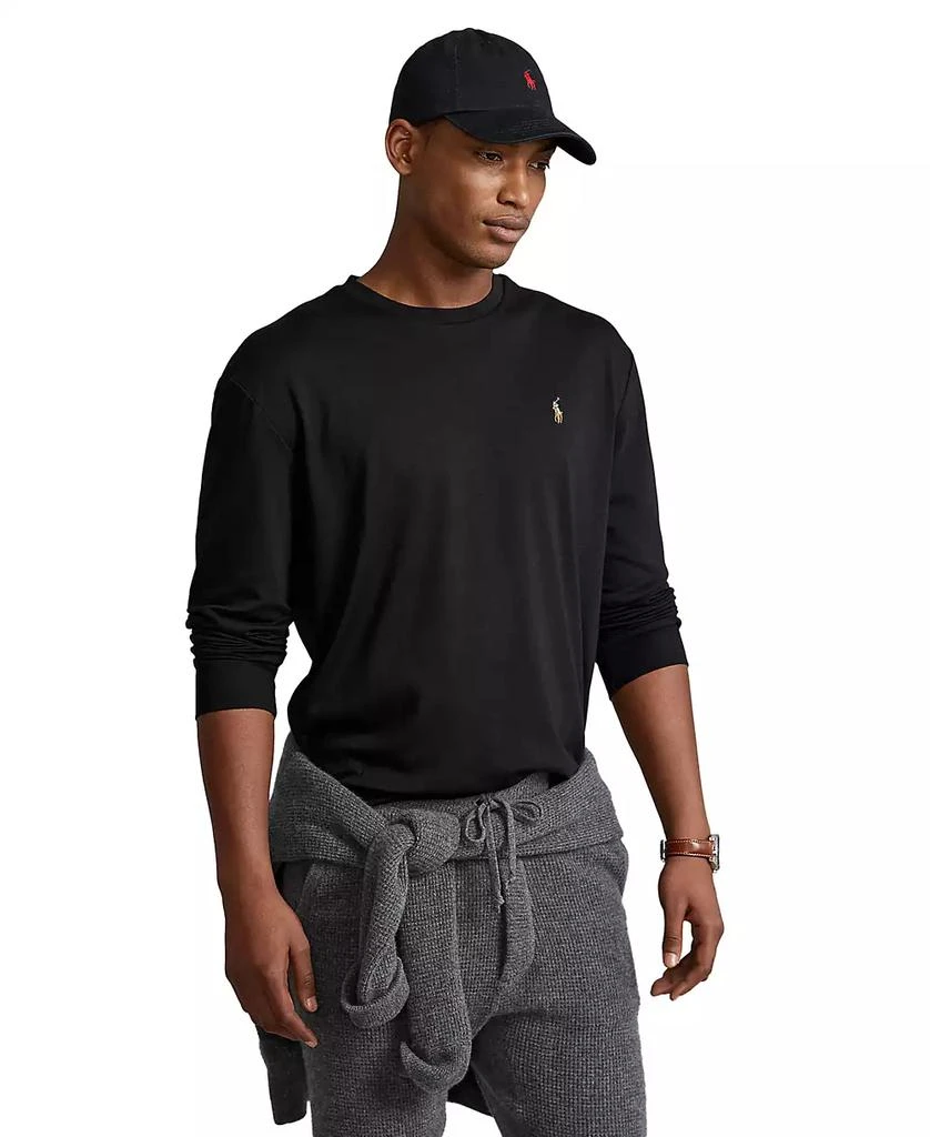 商品Ralph Lauren|Men's Classic-Fit Soft Cotton Crewneck T-Shirt,价格¥562,第1张图片