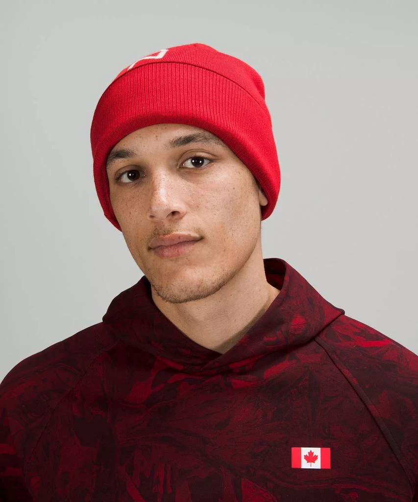 Team Canada Wool-Blend Reversible Beanie *COC Logo 商品