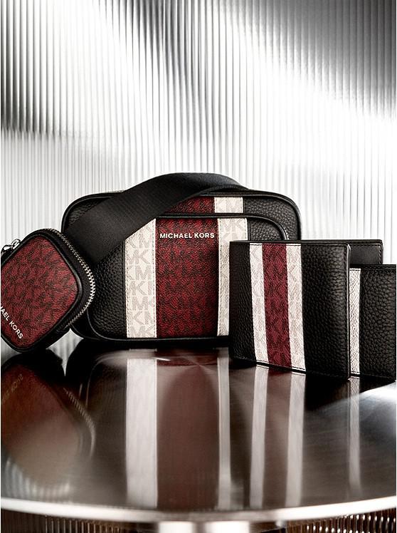 商品Michael Kors|Hudson Leather and Logo Camera Bag with Pouch,价格¥1306,第6张图片详细描述