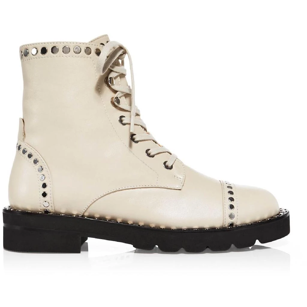 商品Stuart Weitzman|Stuart Weitzman Womens Mila Lift Studs Boti Leather Combat & Lace-up Boots,价格¥1101,第2张图片详细描述