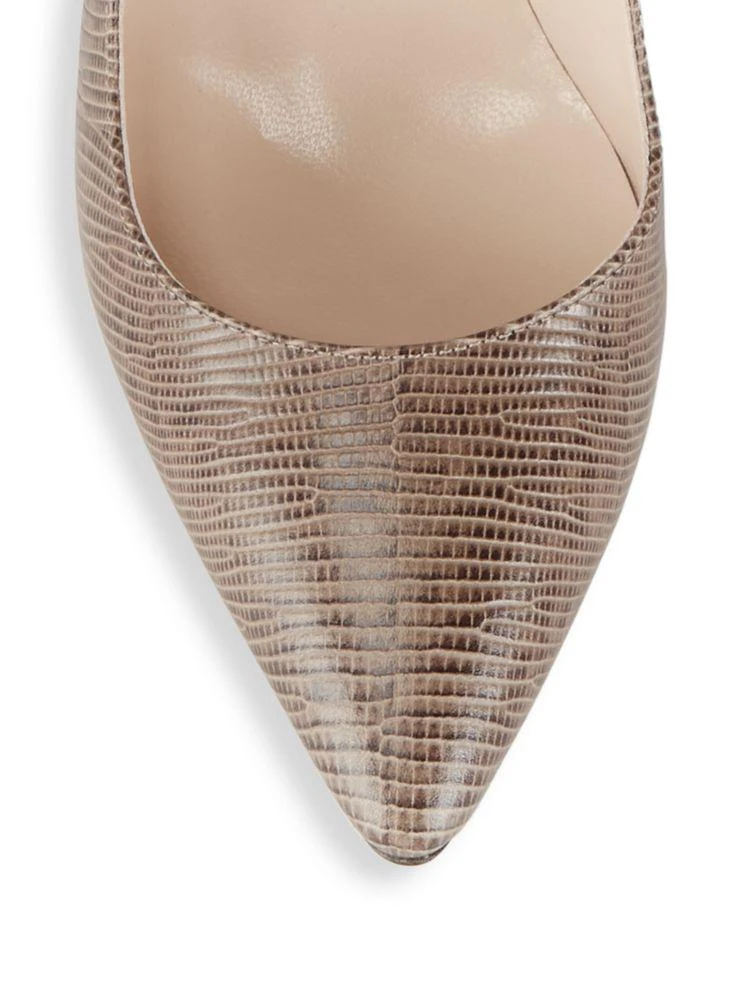 商品Sergio Rossi|Point Toe Leather Pumps,价格¥867,第3张图片详细描述