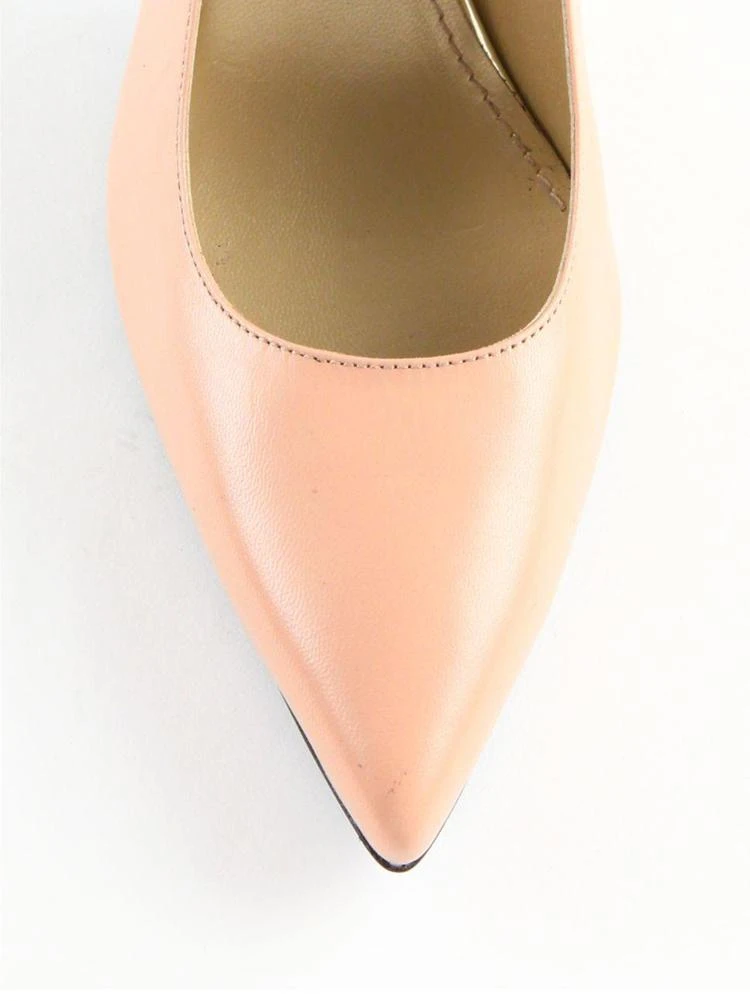 商品Stuart Weitzman|Tessa Leather Point Toe Pumps,价格¥844,第3张图片详细描述