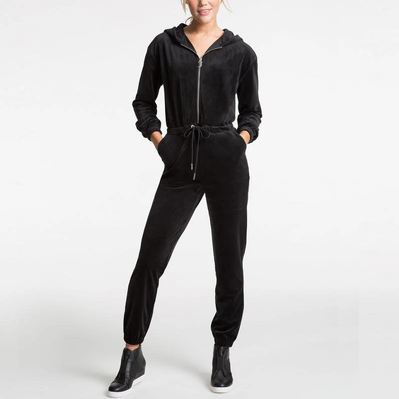 商品Juicy Couture|Juicy Couture Velour Jumpsuit - Women's,价格¥542,第1张图片