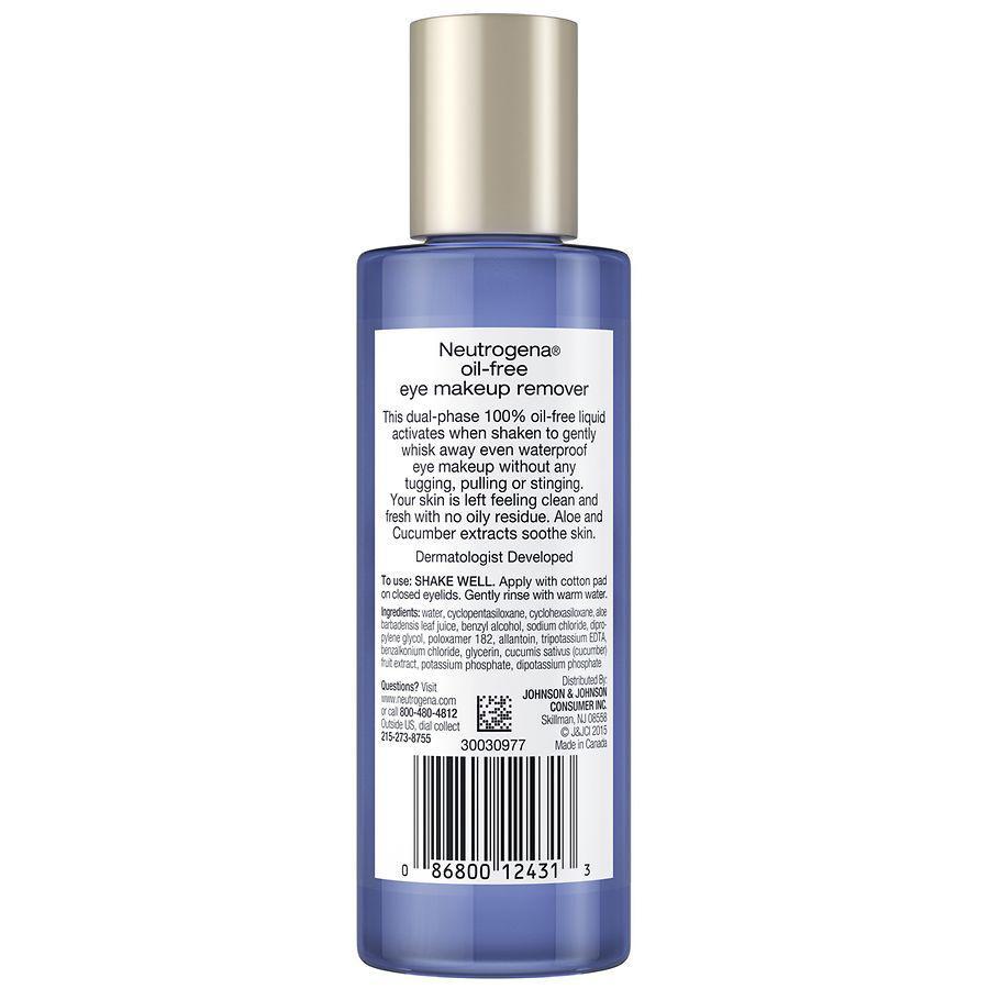 商品Neutrogena|Oil-Free Eye Makeup Remover,价格¥56,第5张图片详细描述