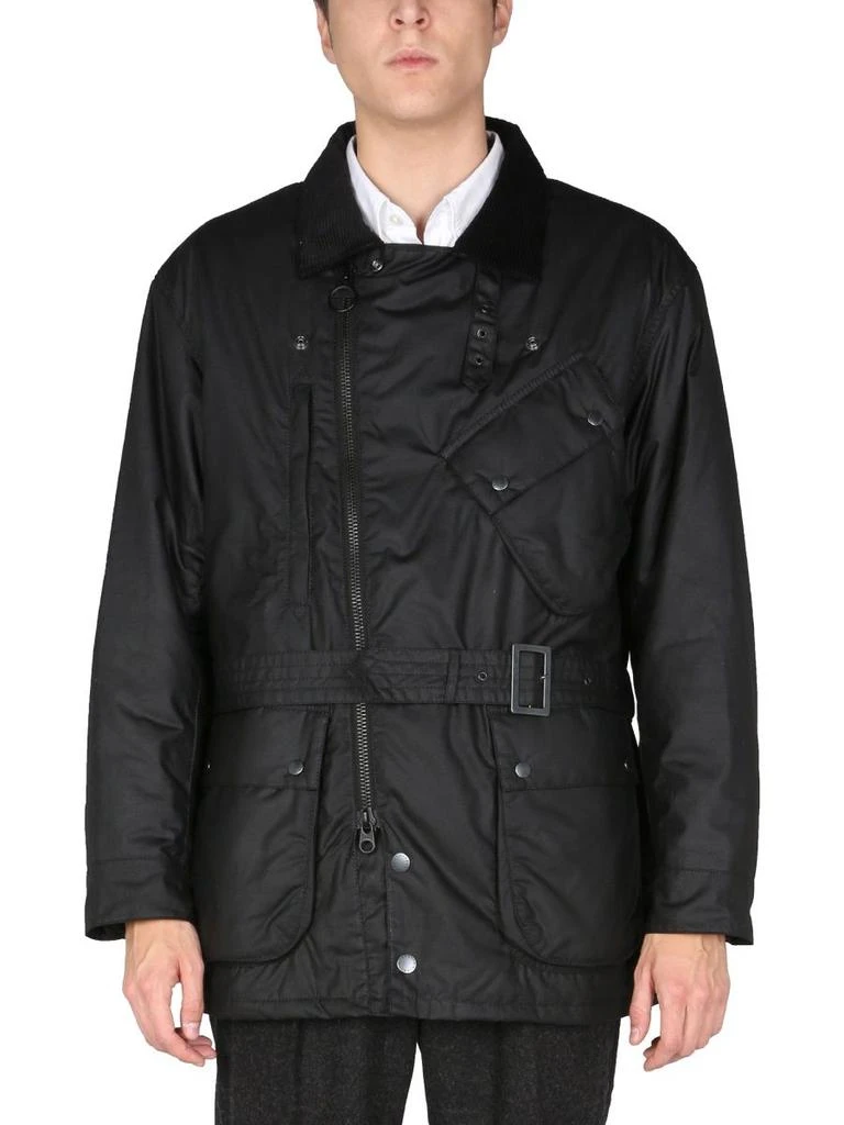 商品Barbour|Barbour men's black other materials outerwear jacket,价格¥5041,第2张图片详细描述