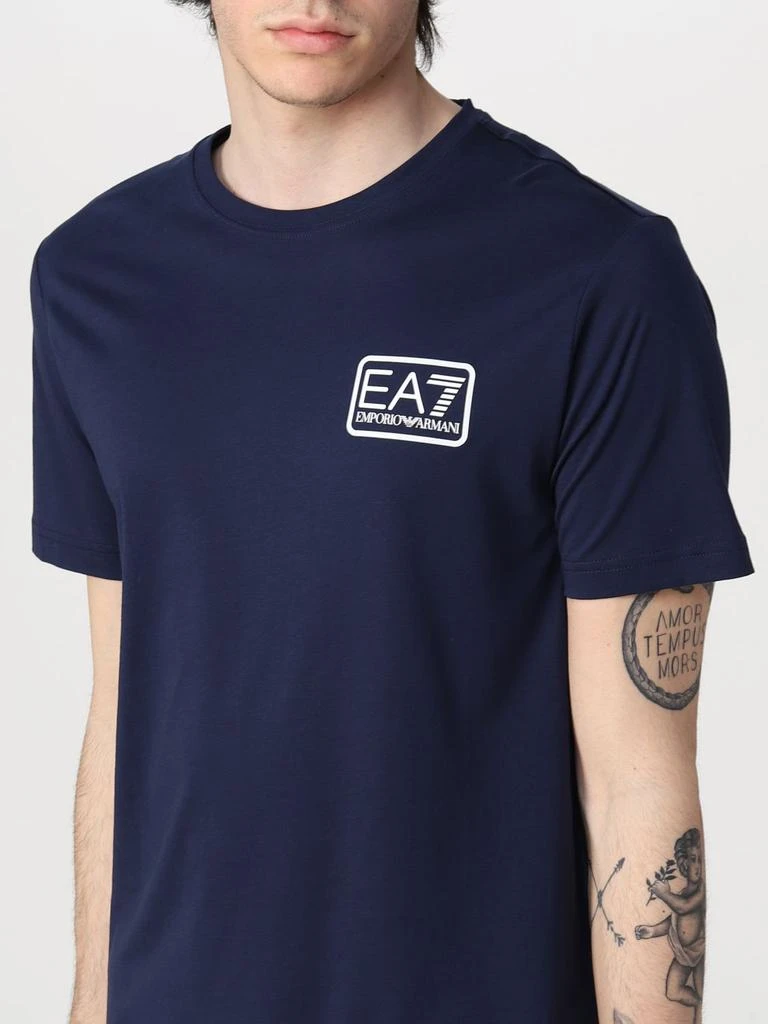 商品EA7|Ea7 cotton T-shirt with logo,价格¥260,第3张图片详细描述