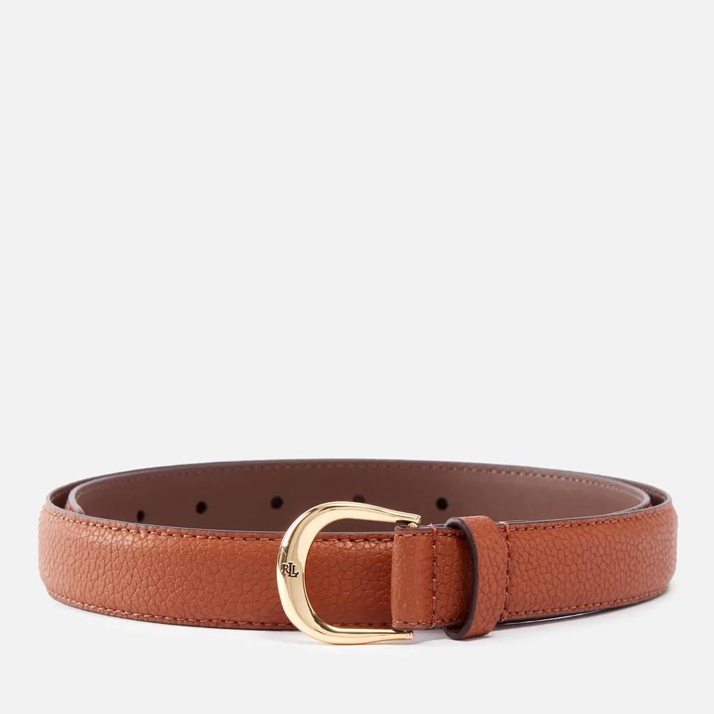 商品Ralph Lauren|Lauren Ralph Lauren 30 Pebbled Leather Belt,价格¥396,第1张图片