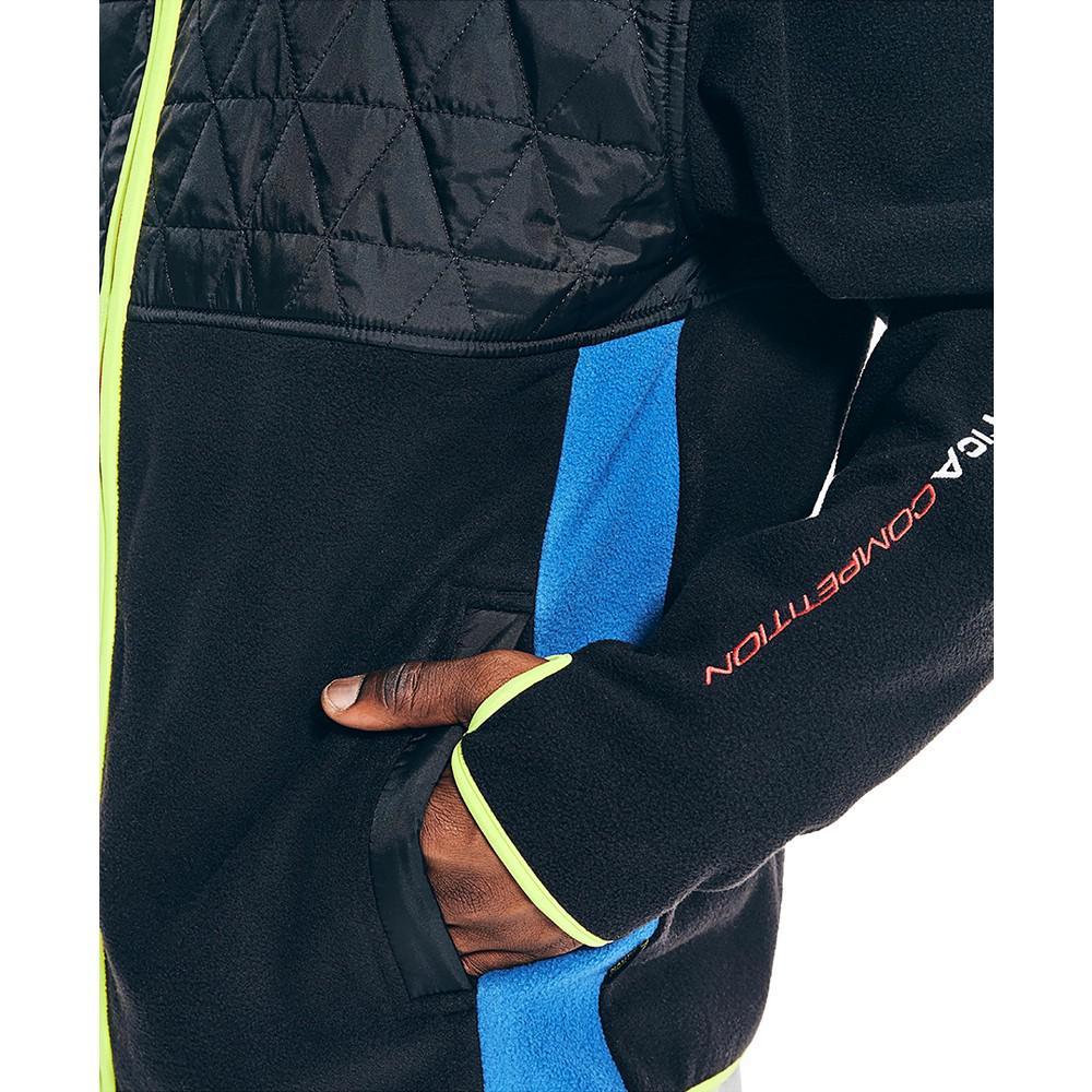 商品Nautica|Men's Competition Sustainably Crafted Full-Zip Jacket,价格¥845,第6张图片详细描述