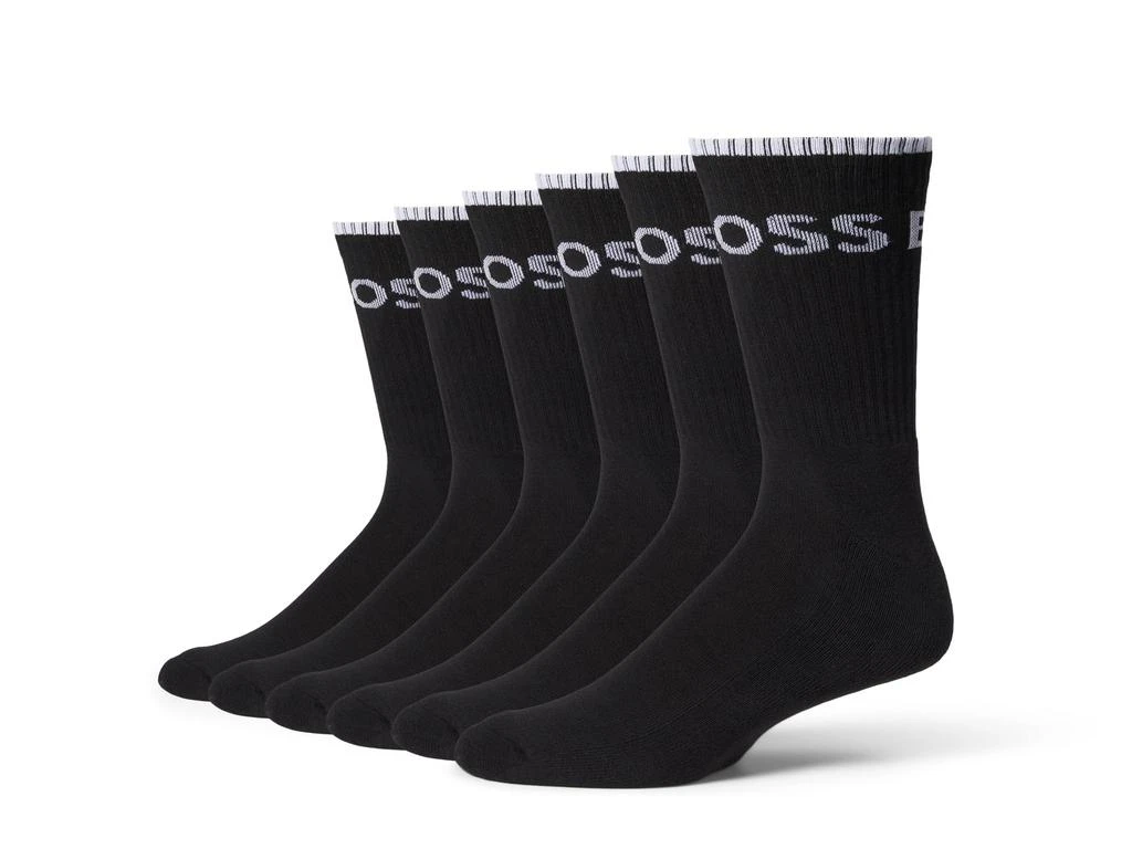 商品Hugo Boss|6-Pack Quarter Length Socks with Banded Branding,价格¥279,第1张图片