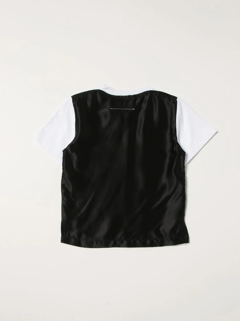 商品MAISON MARGIELA|Mm6 Maison Margiela bicolor t-shirt,价格¥1181,第2张图片详细描述