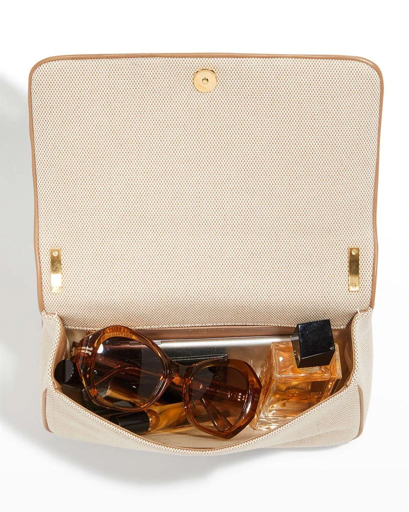 Lola Small Needle Punch Check Canvas Crossbody Bag 商品
