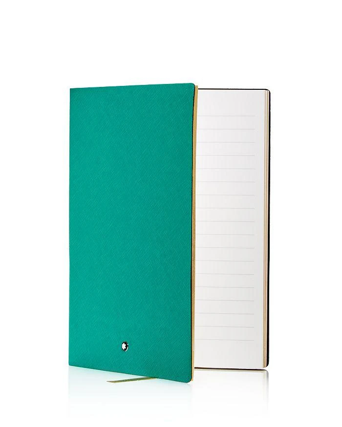 商品MontBlanc|#146 Embossed Leather Lined Notebook,价格¥524,第2张图片详细描述