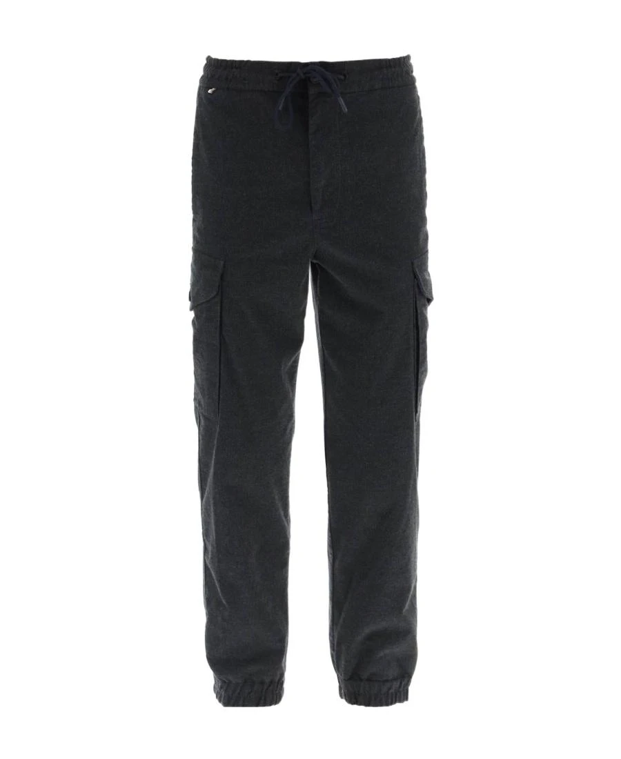 商品【商品预售7天】 Hugo Boss|Hugo Boss 男士休闲裤 50477540404 黑色,价格¥1542,第1张图片