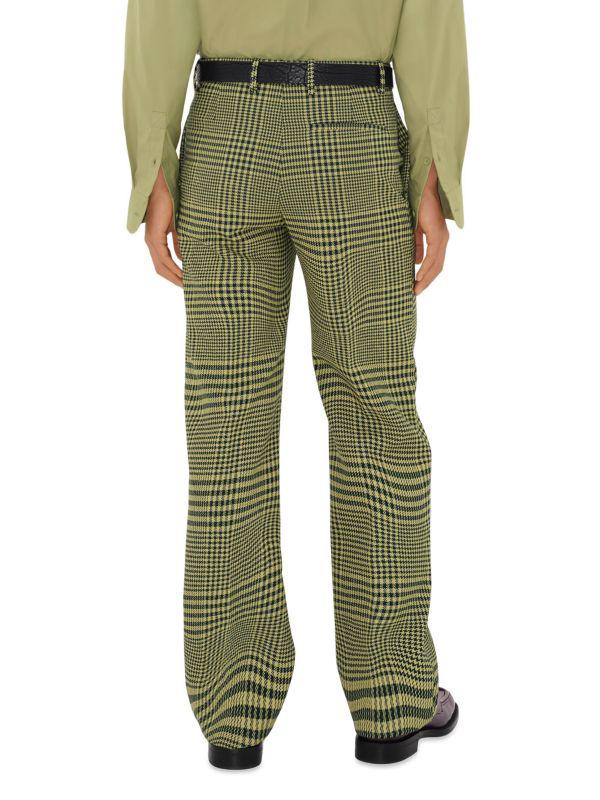 パンツ BURBERRY GABARDINE DARTED TROUSERS BURBERRY | HOUNDSTOOTH CARGO TROUSERS