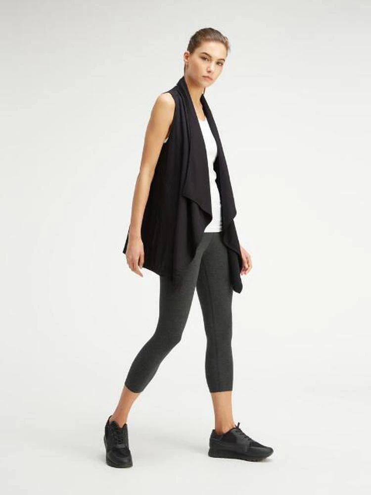 商品DKNY|Drape Front Vest,价格¥294,第2张图片详细描述