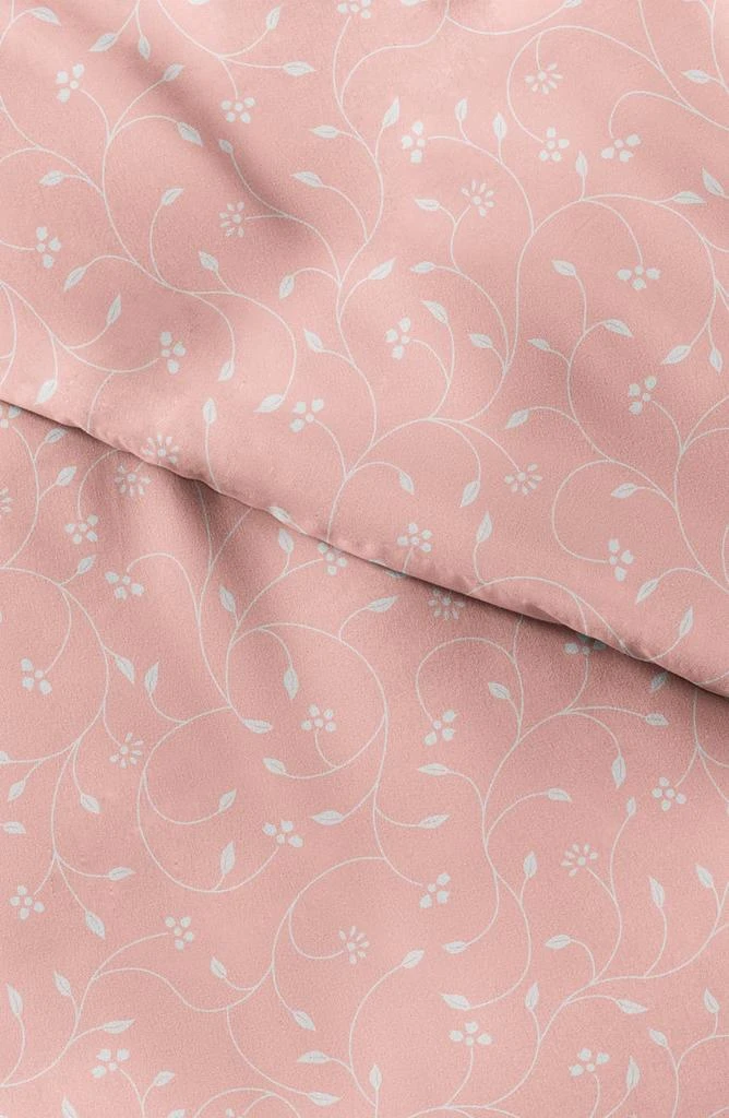 商品IENJOY HOME|Home Spun Premium Ultra Soft Pink Buds Pattern 3-Piece Duvet Cover Set,价格¥321,第3张图片详细描述