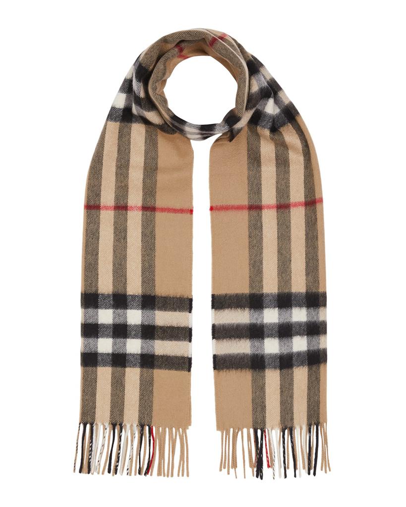 Giant Check Cashmere Scarf商品第3张图片规格展示