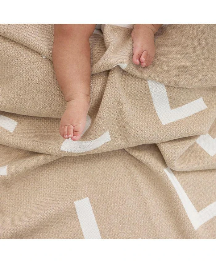 商品Namelyco|Unisex Light Camel Multi Letter Blanket - Baby, Little Kid,价格¥609,第5张图片详细描述