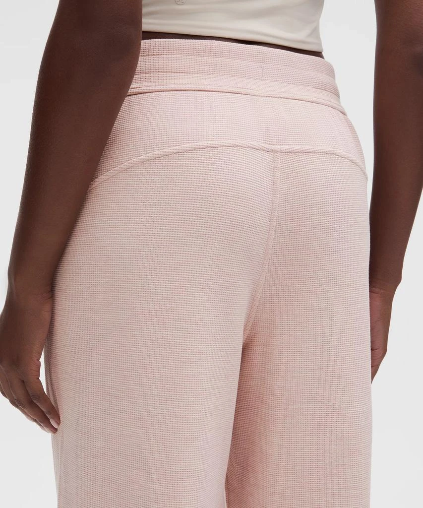 Scuba Mid-Rise Wide-Leg Pant *Waffle 商品