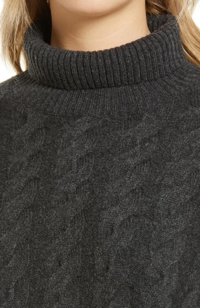 商品Nordstrom|Cable Turtleneck Sweater,价格¥204,第4张图片详细描述