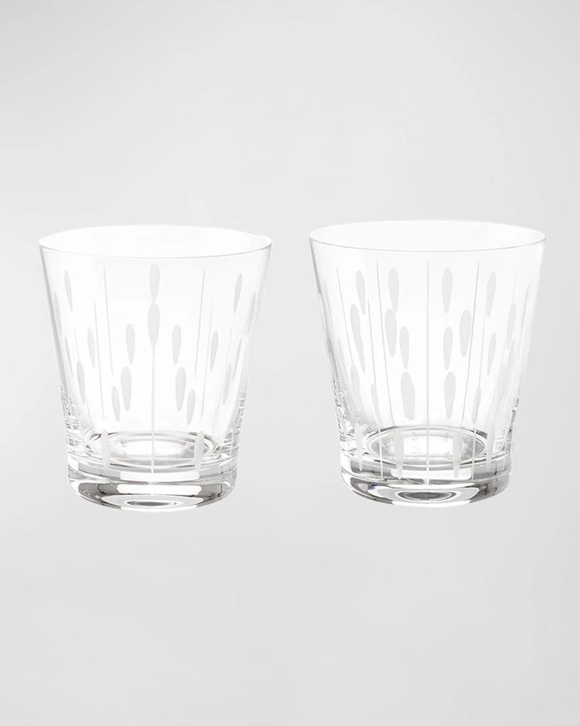 商品Lalique|Lotus Drops and Dew Tumblers, Set of 2,价格¥1913,第1张图片
